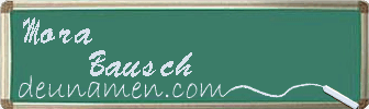 Mora Bausch Visitenkarte